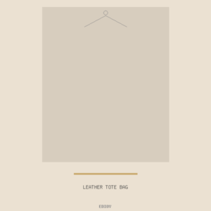 Leather Tote Bag