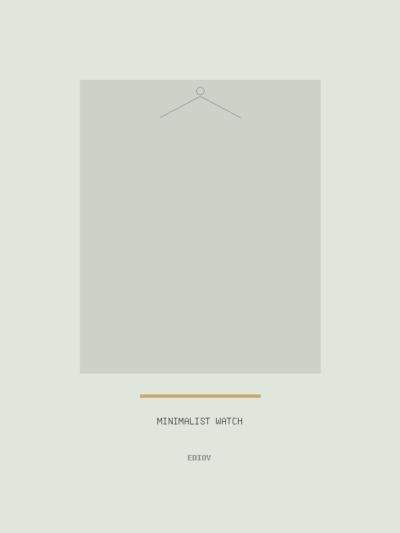 Minimalist Watch - 1
